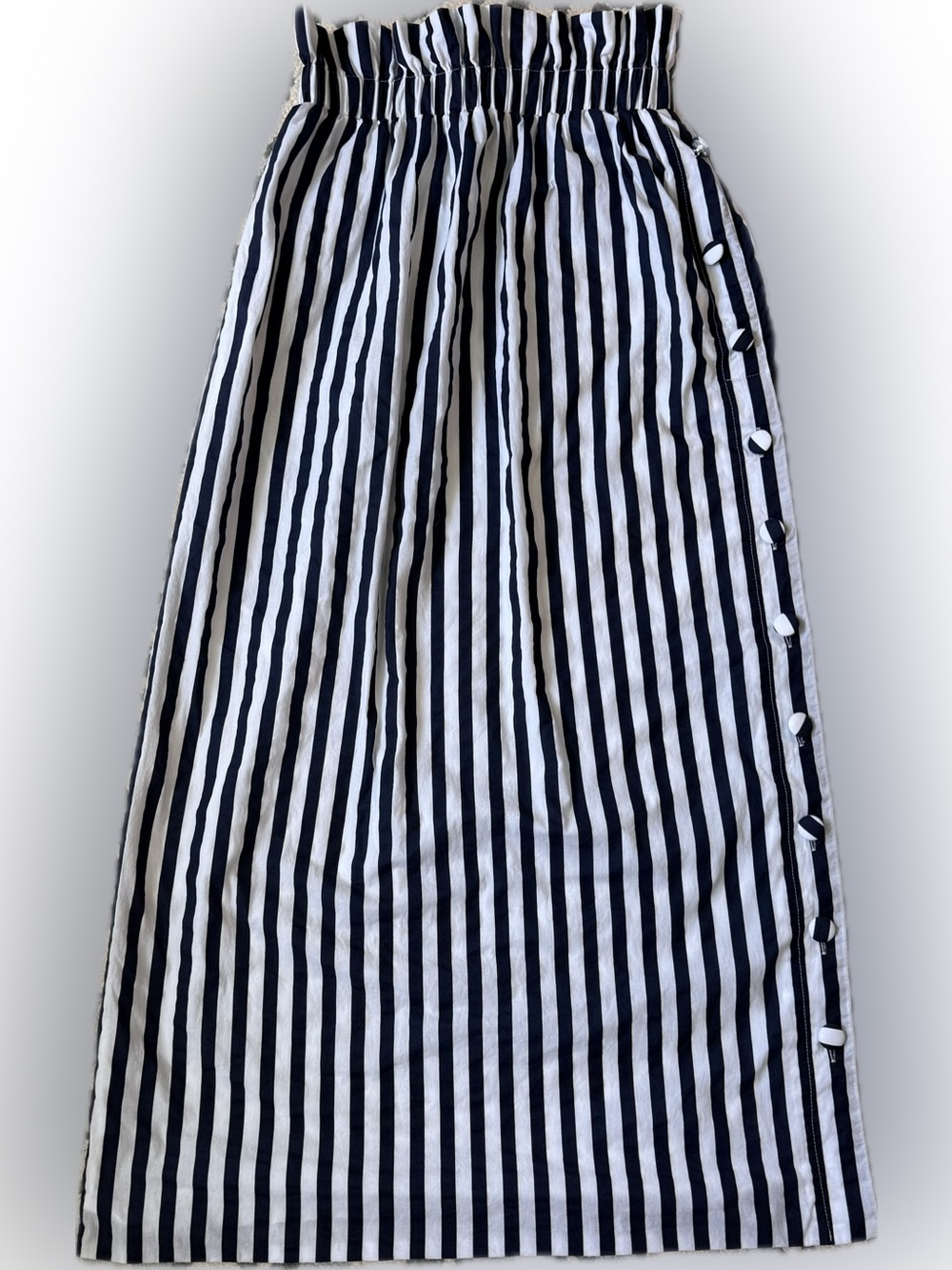 Pomander and White Striped Maxi Skirt Size M